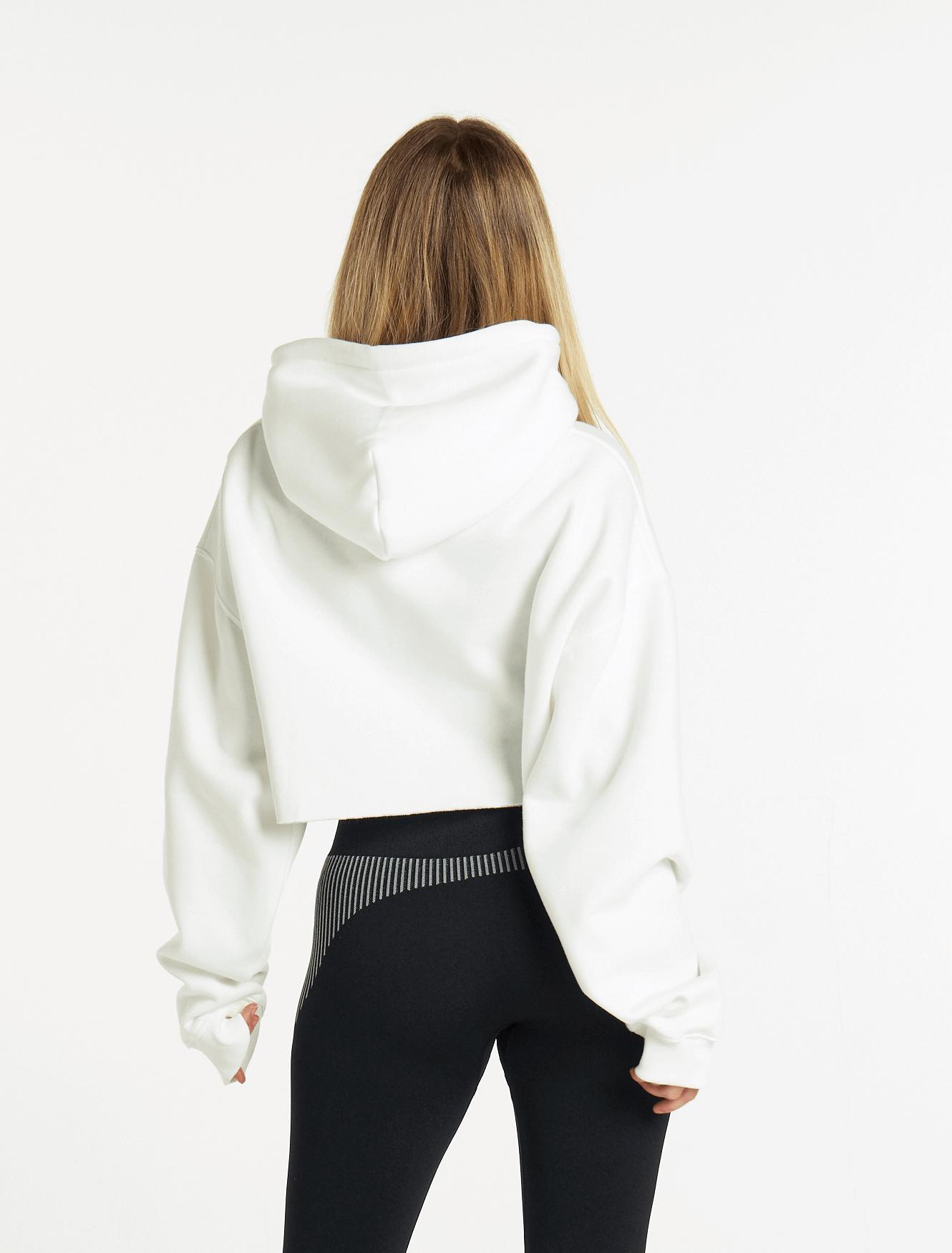 OVERSIZED CROP HOODIE